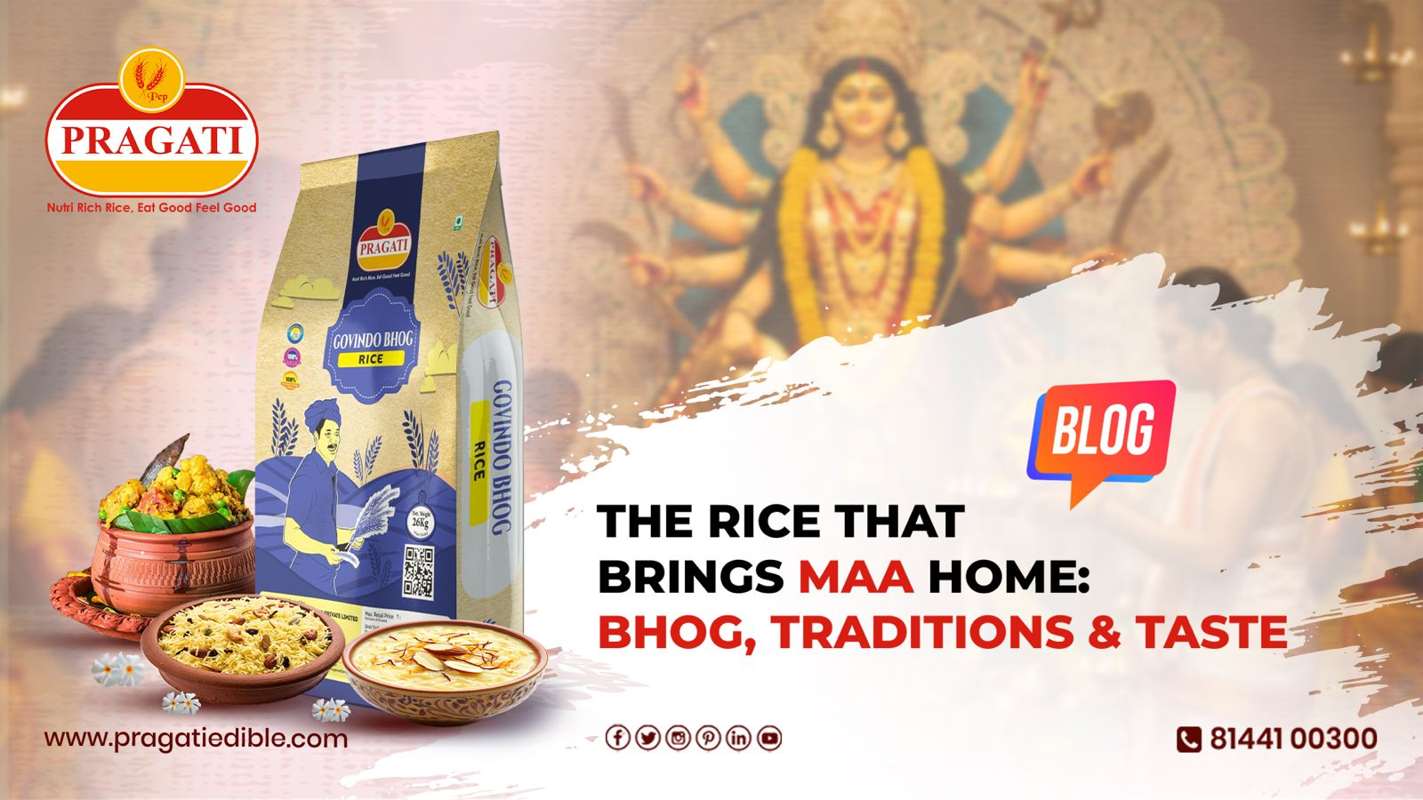 The Rice That Brings Maa Home: Bhog, Traditions & Taste with Pragati Rice
