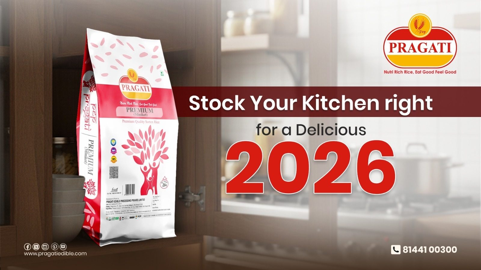 Stock Your Kitchen Right for a Delicious 2026 with Pragati Rice
