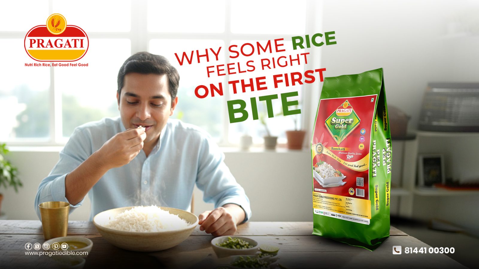 Why Some Rice Feels Right on the First Bite