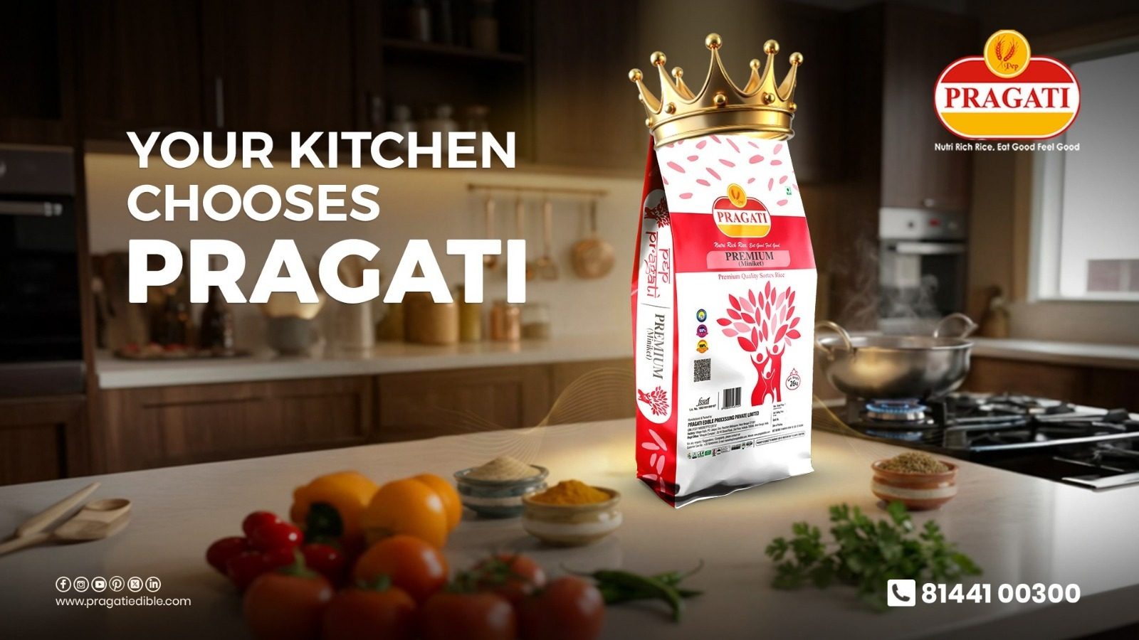Your Kitchen Chooses Pragati