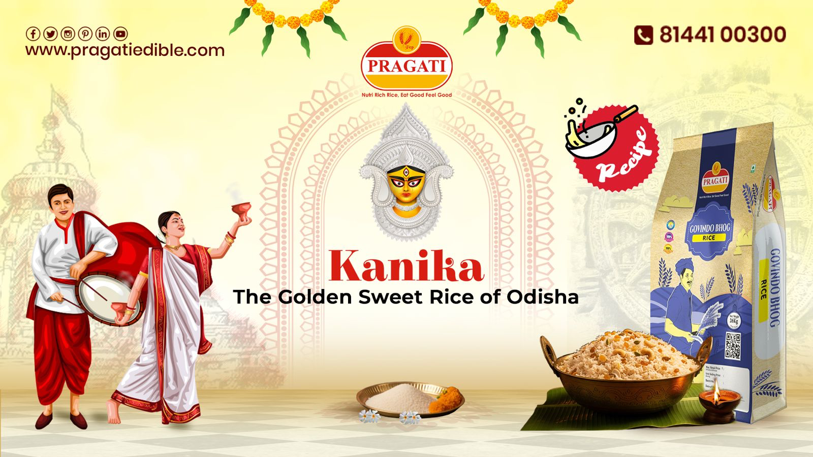 Kanika made special with Pragati Gobindobhog Rice